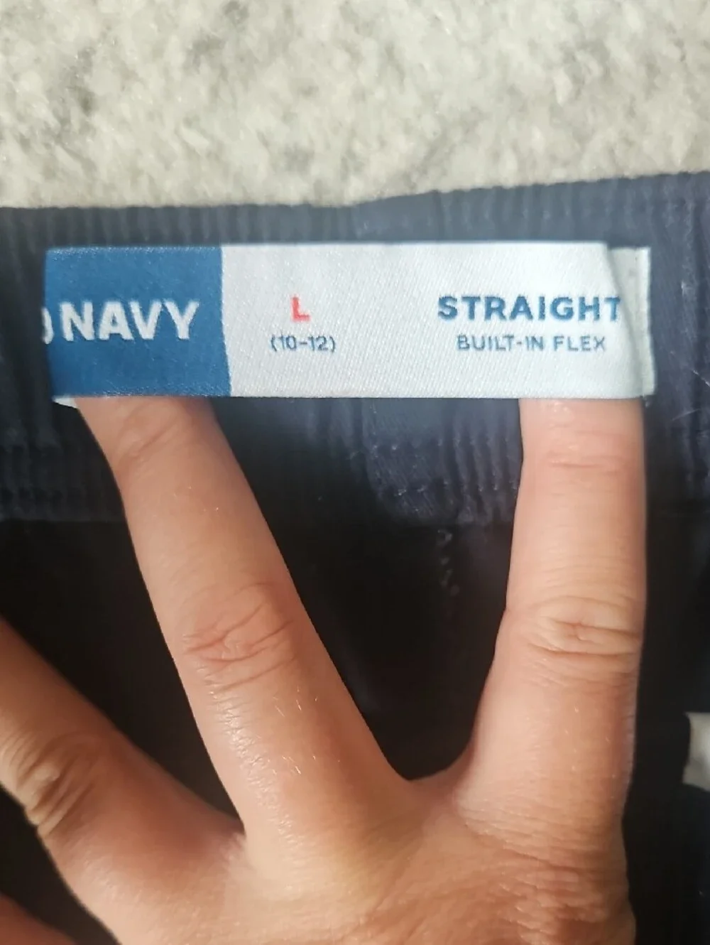 Old Navy Navy Kids Pull-On Dress Pants